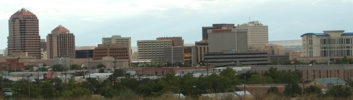 Downtown Albuquerque skyline